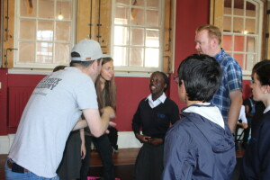 Image of St Phillip's School Beatbox Workshop with Battersea Arts Centre – credit Fiona Wilkins