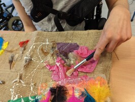 Image of Making Sensory Banners at Jack Tizard School