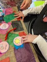 Image of Making Sensory Banners at Jack Tizard School